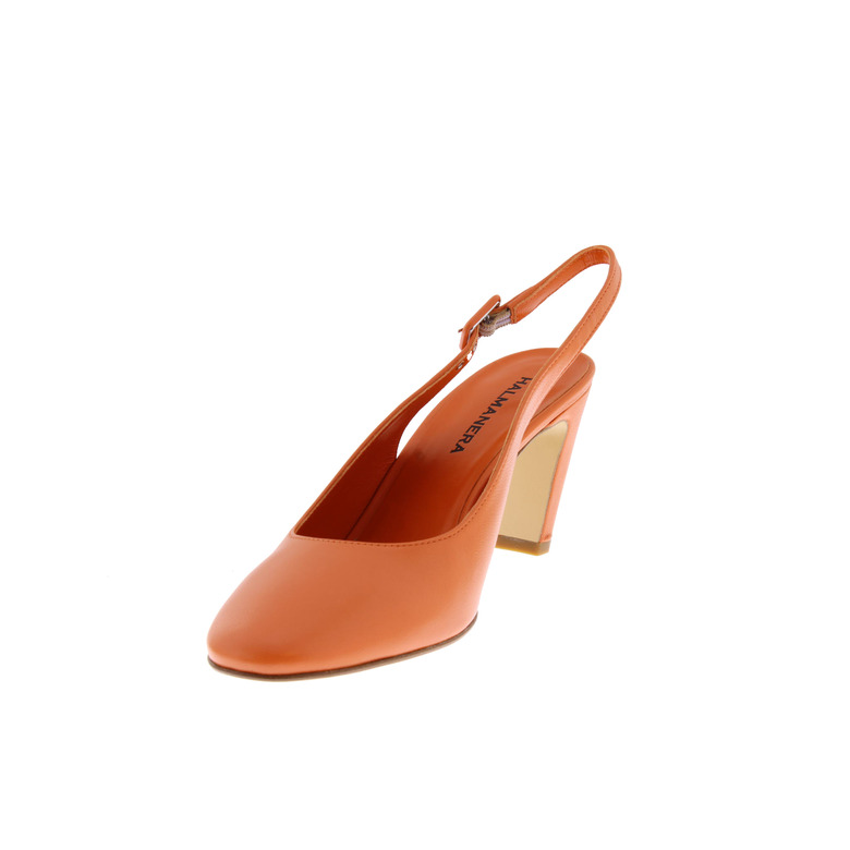 Halmanera slingbacks oranje 3