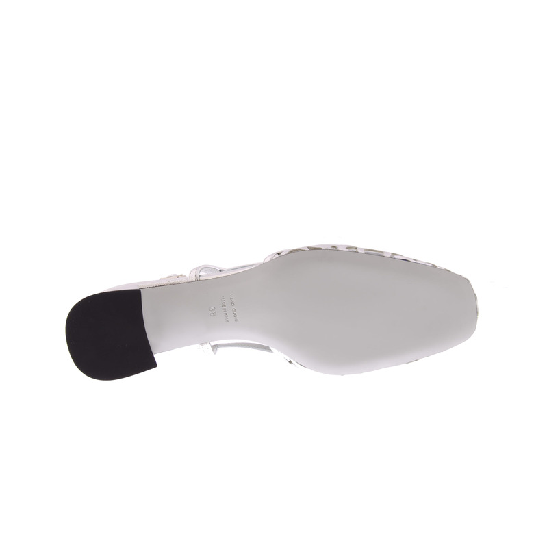 Roberto Festa slingbacks zilver 5