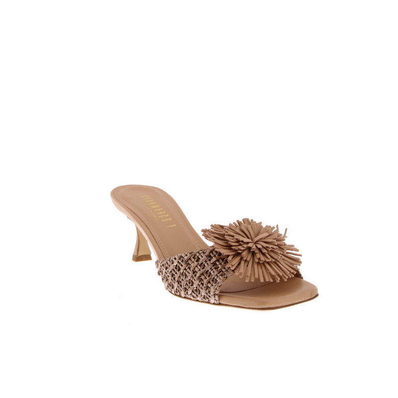 Gianmarco F. slippers bruin 2