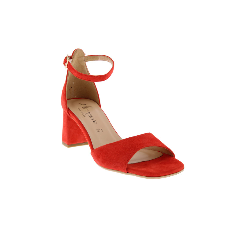 Emmeblu Altramarea sandales rouge 2