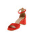 Emmeblu Altramarea sandales rouge 3