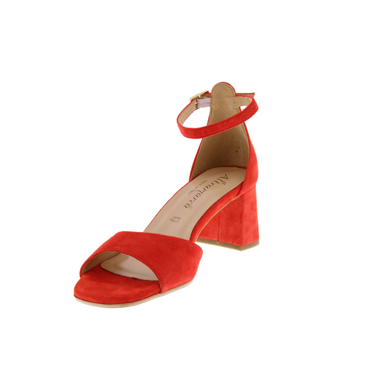 Emmeblu Altramarea sandales rouge 3