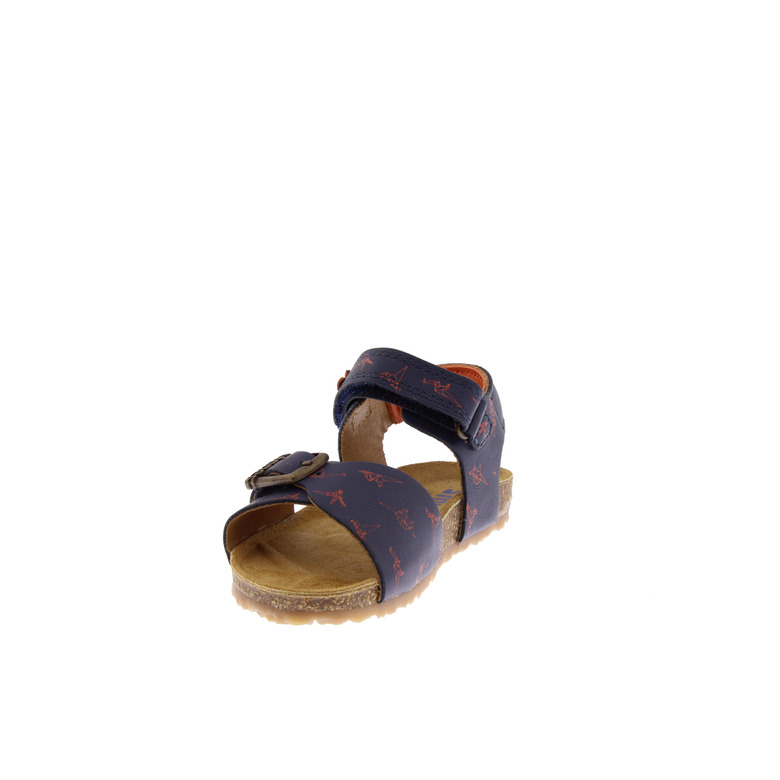 Stones And Bones sandalen blauw 3