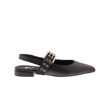 Qusheli slingbacks zwart