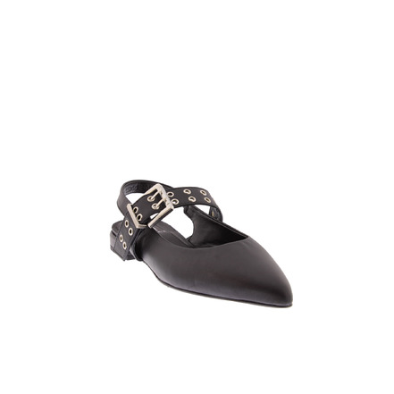 Qusheli slingbacks zwart