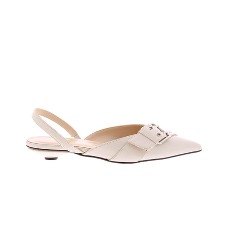 Bianca Di slingbacks ecru