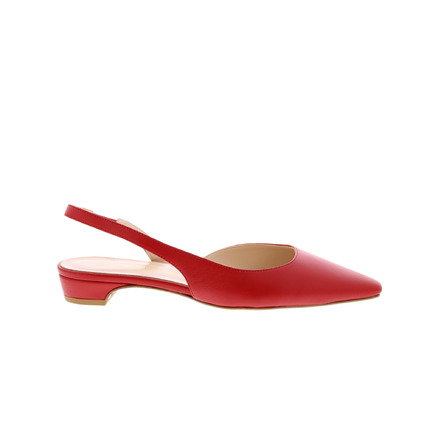 Bianca Di slingbacks rood