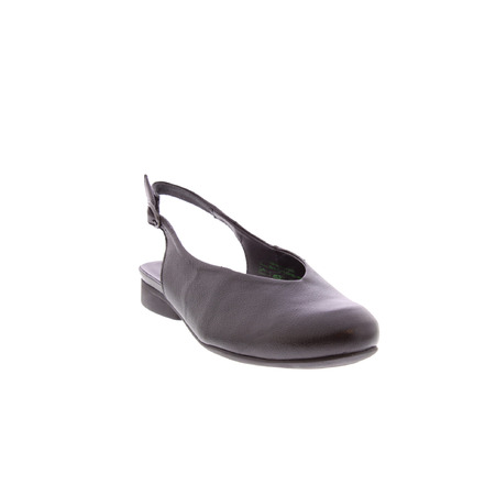 Think! slingbacks zwart