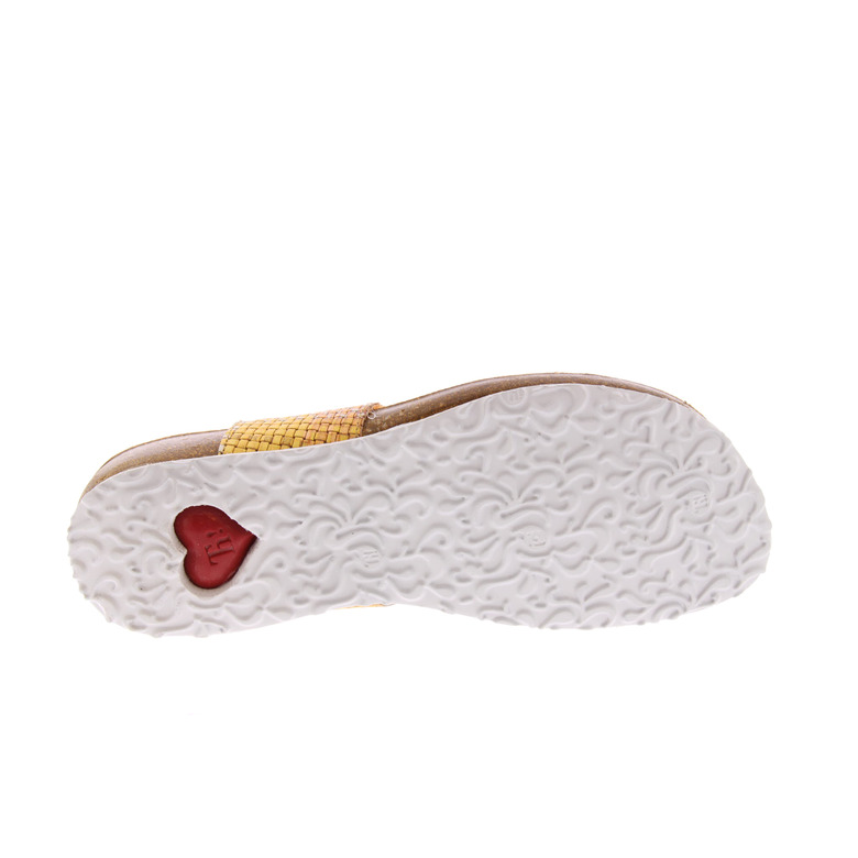 Think! slippers geel 5