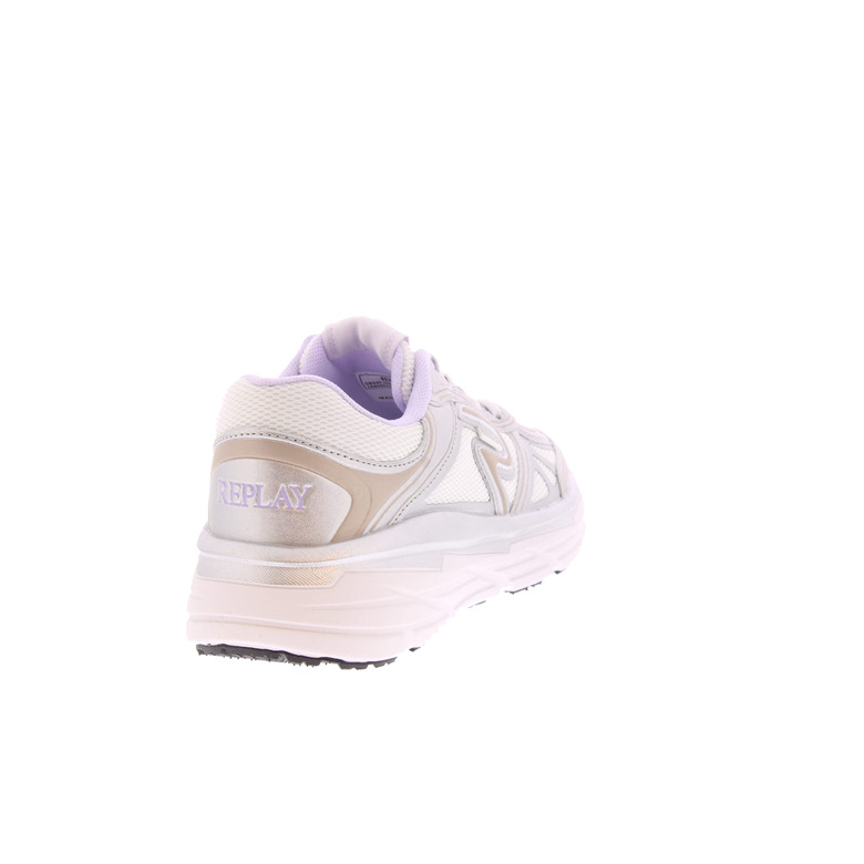 Replay sneakers zilver 4