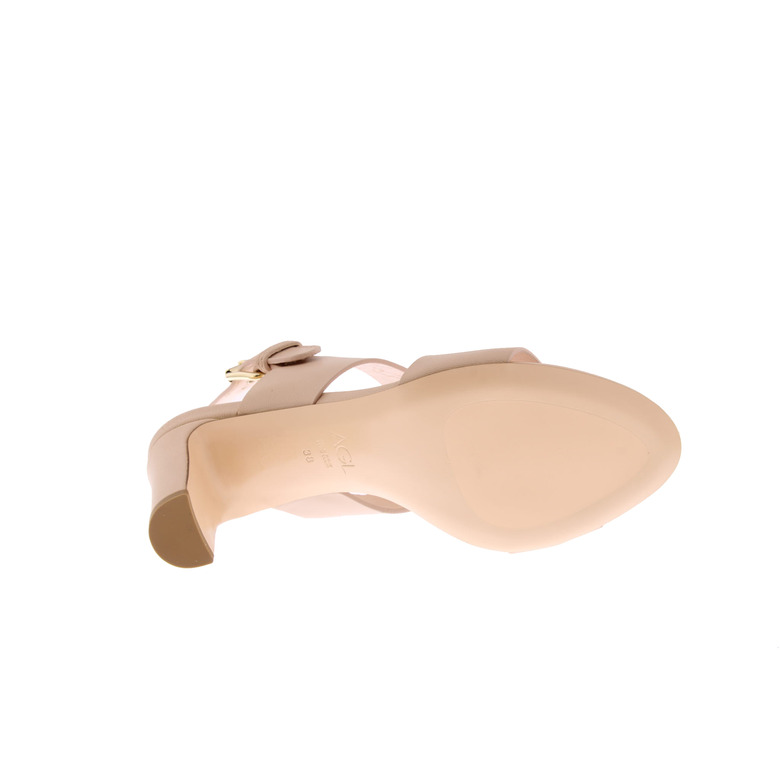 Agl sandals nude 5