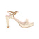 Unisa sandalen goud 1