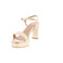 Unisa sandalen goud 3