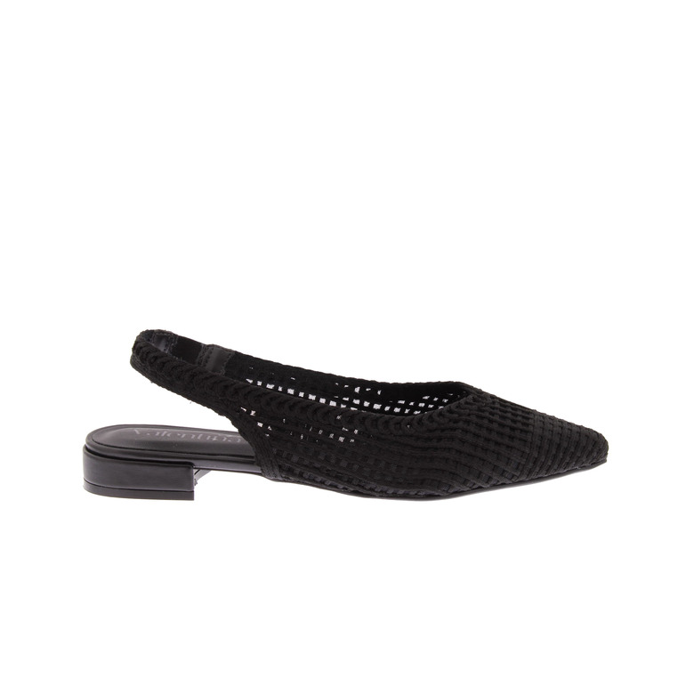 Valentina slingbacks zwart 1