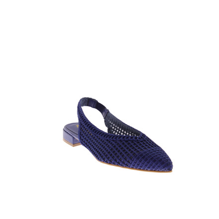 Valentina slingbacks blauw