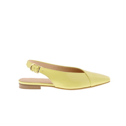 Louisa slingbacks geel