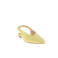 Louisa slingbacks geel 2