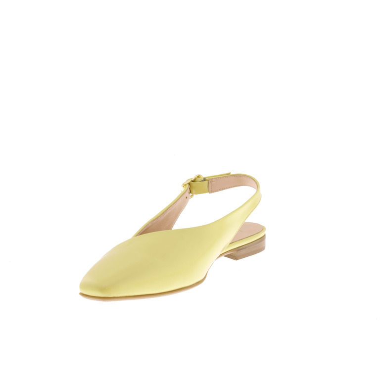 Louisa slingbacks geel 3