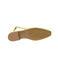 Louisa slingbacks geel 5