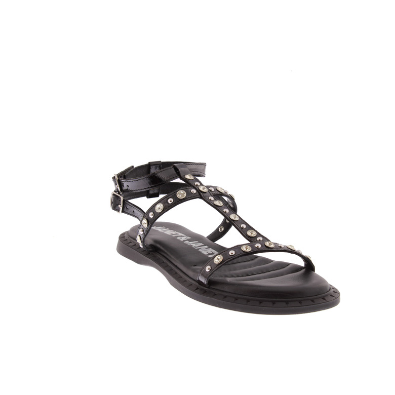 Janet & Janet sandalen schwarz 2