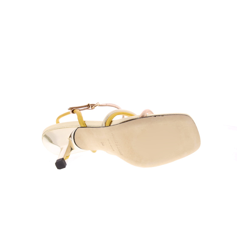 Janet & Janet sandalen goud 5