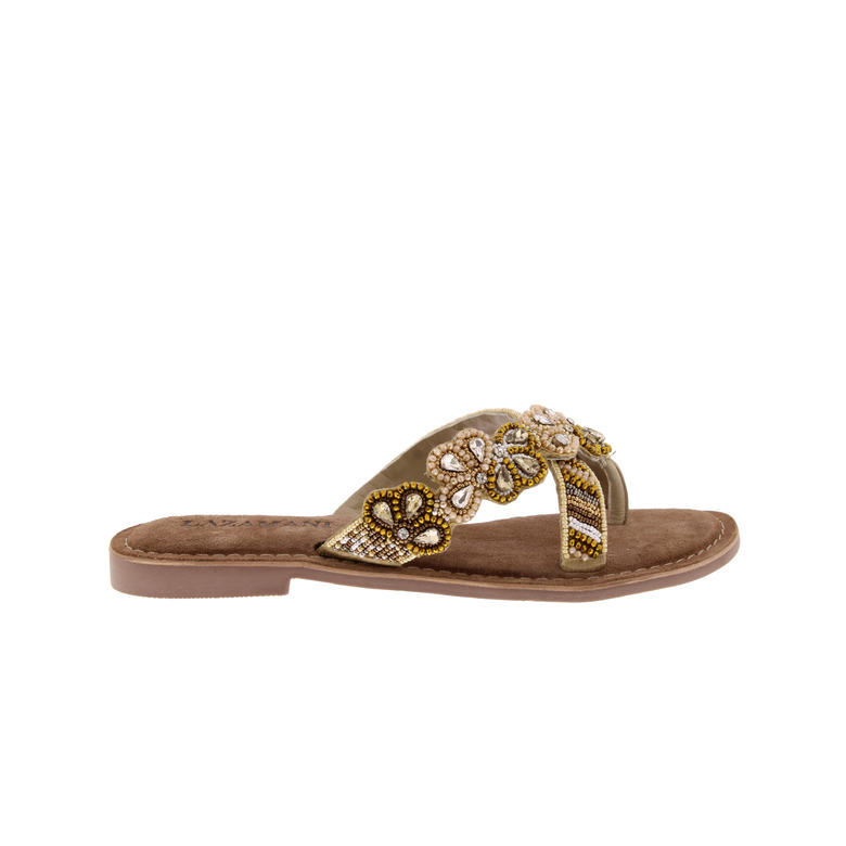Lazamani slippers beige 1
