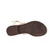 Lazamani sandalen goud 5