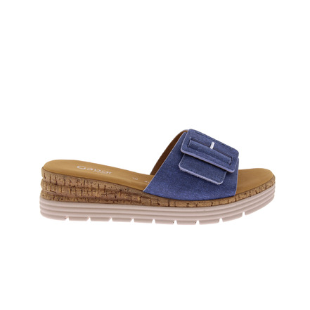 Gabor slippers blauw