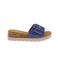Gabor slippers blauw 1