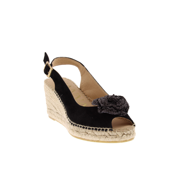 Kanna espadrilles zwart 2