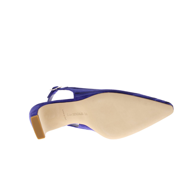 Sam Reychler slingbacks blauw 5