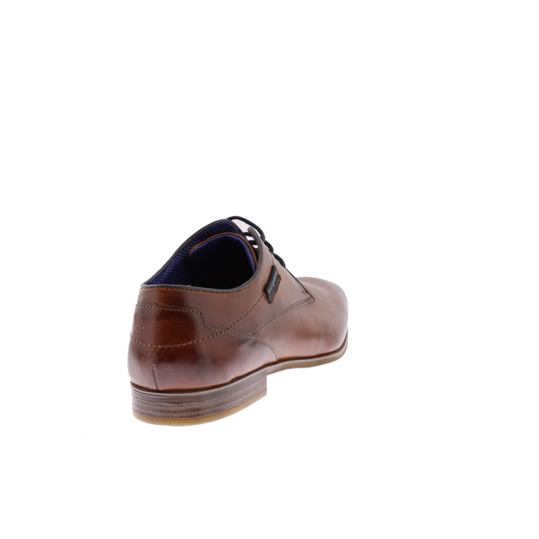 Bugattishoes schnürschuhe cognac 4