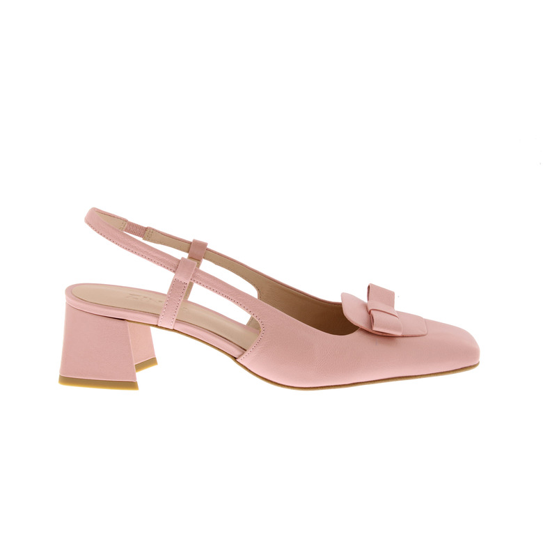 Zinda slingbacks roze 1