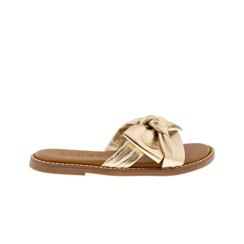 Tango slippers goud 1