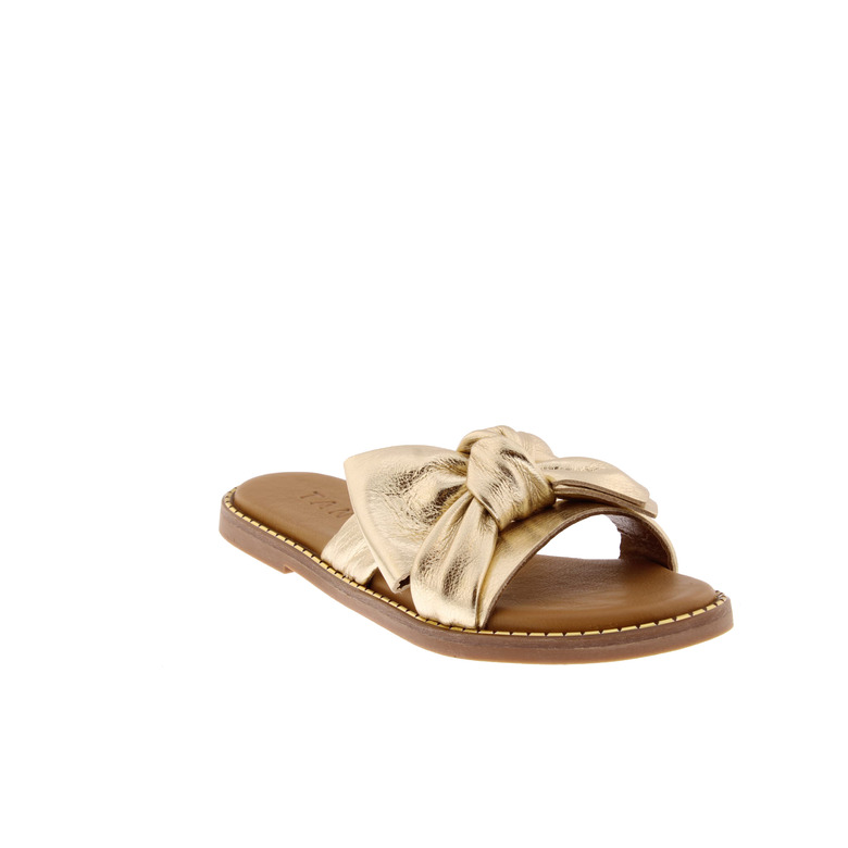 Tango slippers goud 2