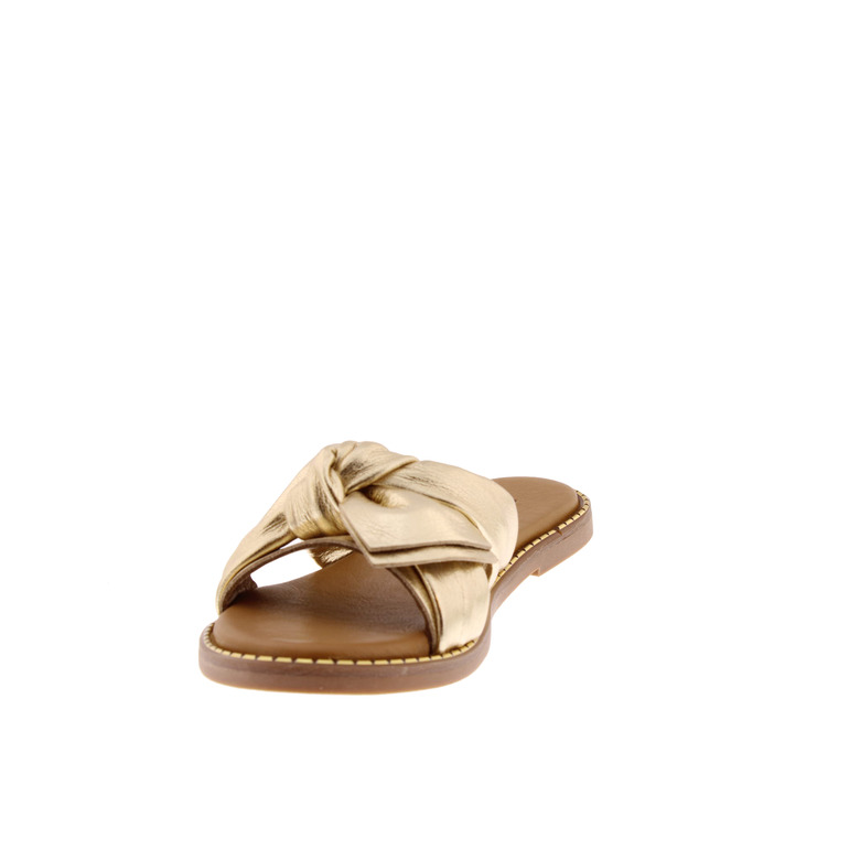 Tango slippers goud 3