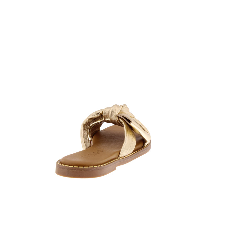 Tango slippers goud 4