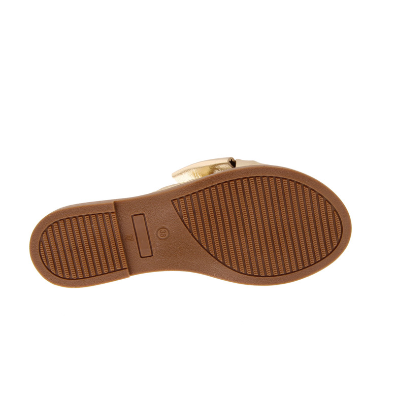 Tango slippers goud 5