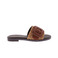 Noa Harmon slippers cognac 1