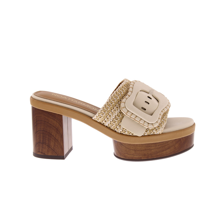 Noa Harmon slippers ecru 1