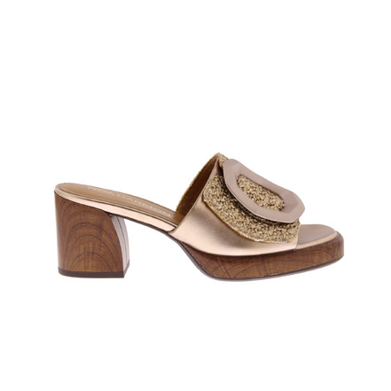Noa Harmon slippers goud