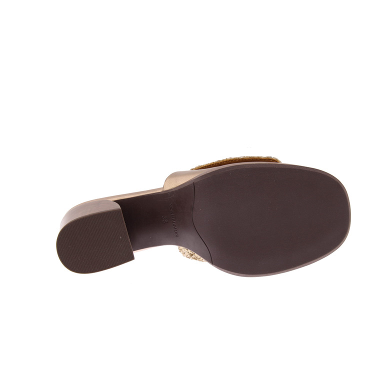 Noa Harmon slippers goud 5