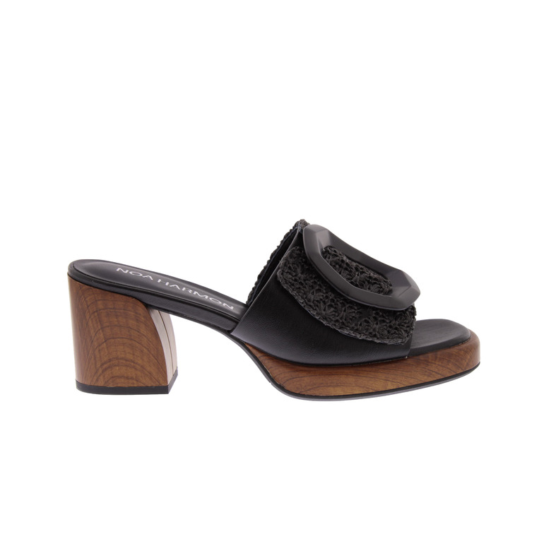Noa Harmon slippers schwarz 1