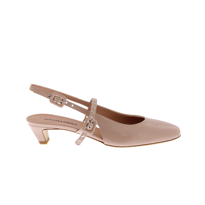 Halmanera slingbacks nude 1