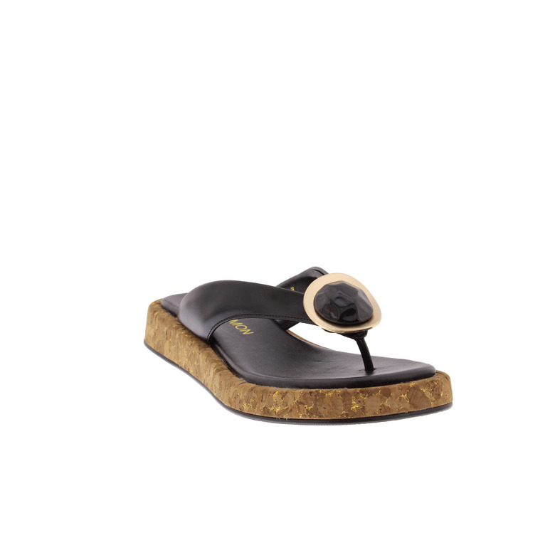Noa Harmon slippers schwarz 2
