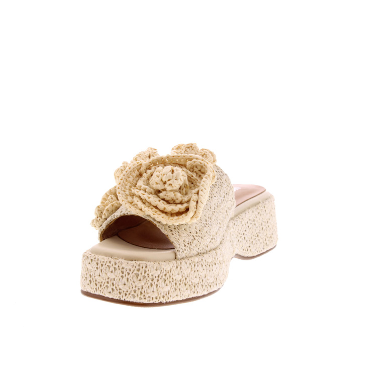 Noa Harmon slippers ecru 3