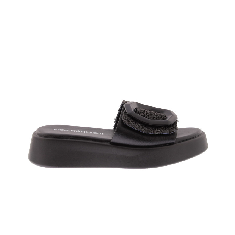 Noa Harmon slippers zwart 1