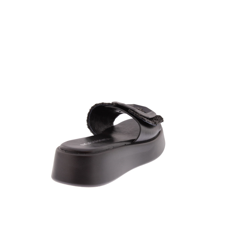 Noa Harmon slippers zwart 4