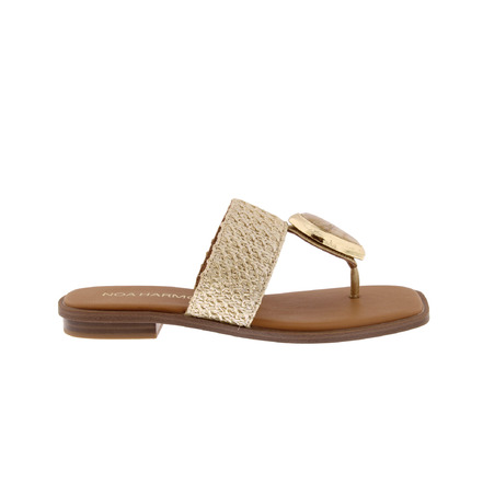 Noa Harmon slippers goud