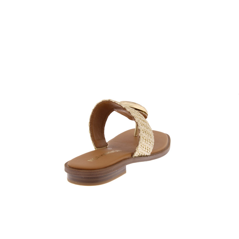 Noa Harmon slippers goud 4